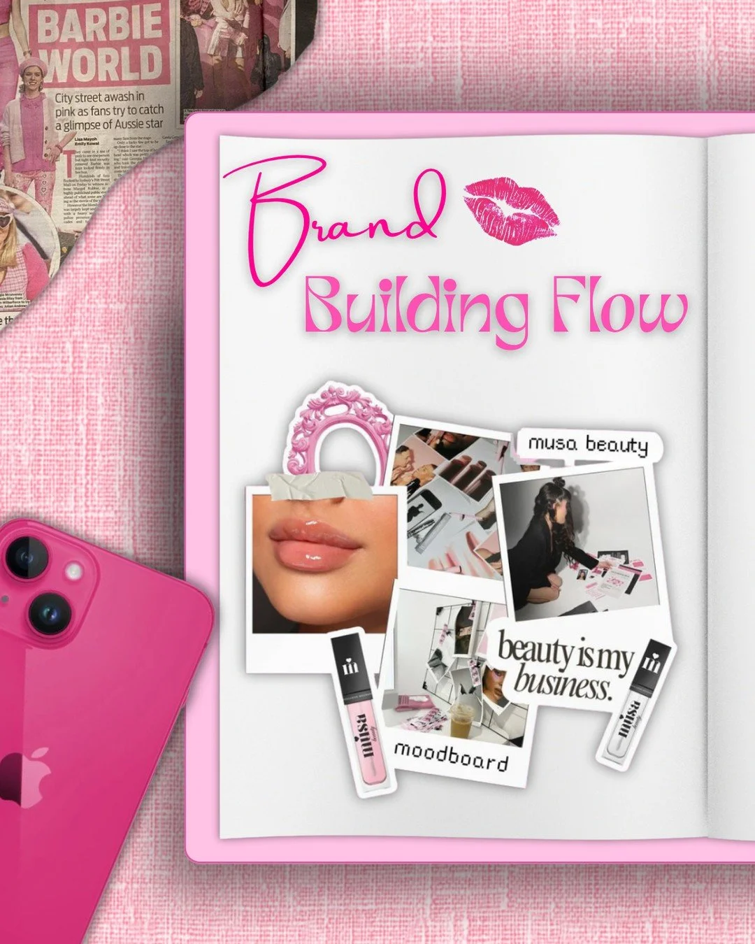 Hot take: Your brand isn&rsquo;t just pretty &mdash; it should actually do something.⁠
Most people slap together a logo, pick a cute font, and wonder why their content isn&rsquo;t landing.⁠
⁠
This is the real flow.⁠
The strategy, the story, and the s