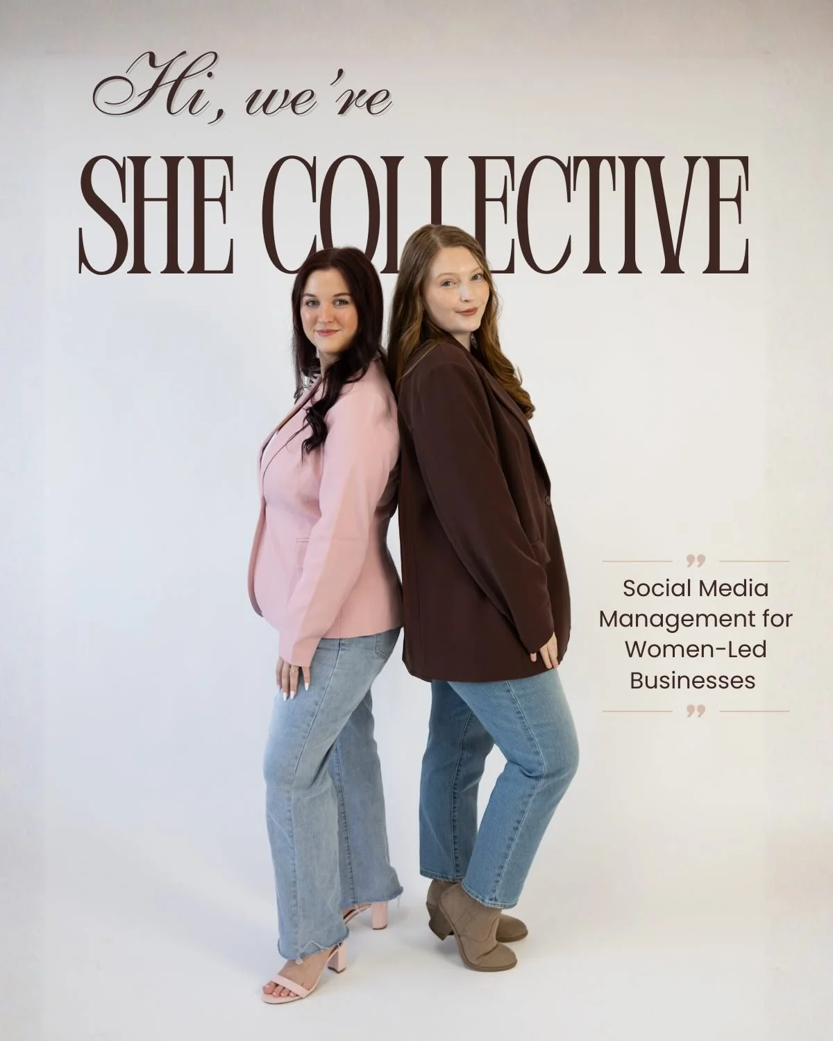Happy New Year from SHE Collective!

With our expanded team and refreshed focus, we&rsquo;re officially opening our books to all of you TN ladies in 2026!

We are a brand built with one mission in mind: helping local women-led businesses find and gro