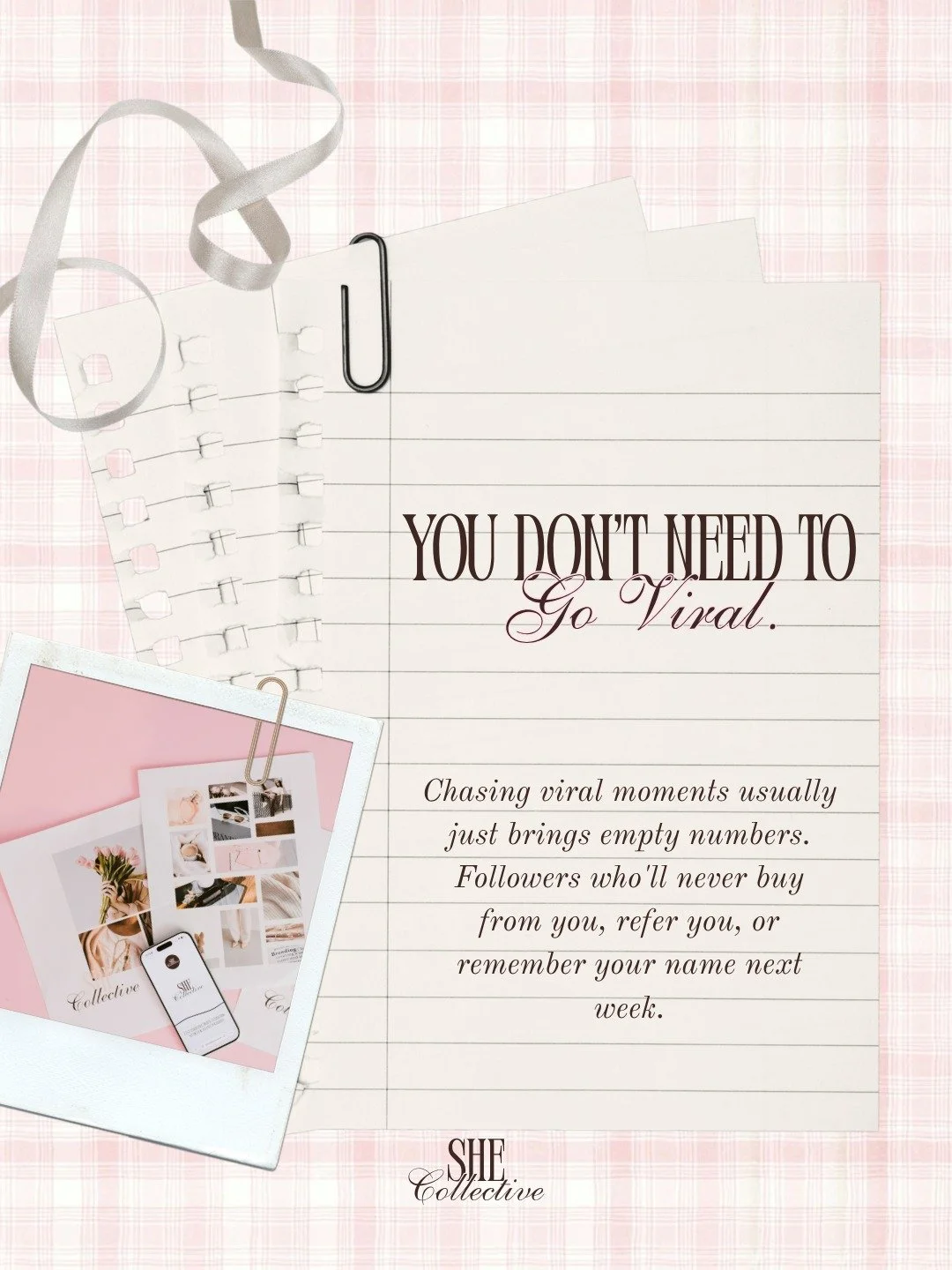 You don't need to go viral. You need to get found. 🔍

If you're a female founder in Knoxville, chasing viral moments isn't your marketing strategy - visibility is. And visibility starts with SEO.

Here's what actually moves the needle for women-owne