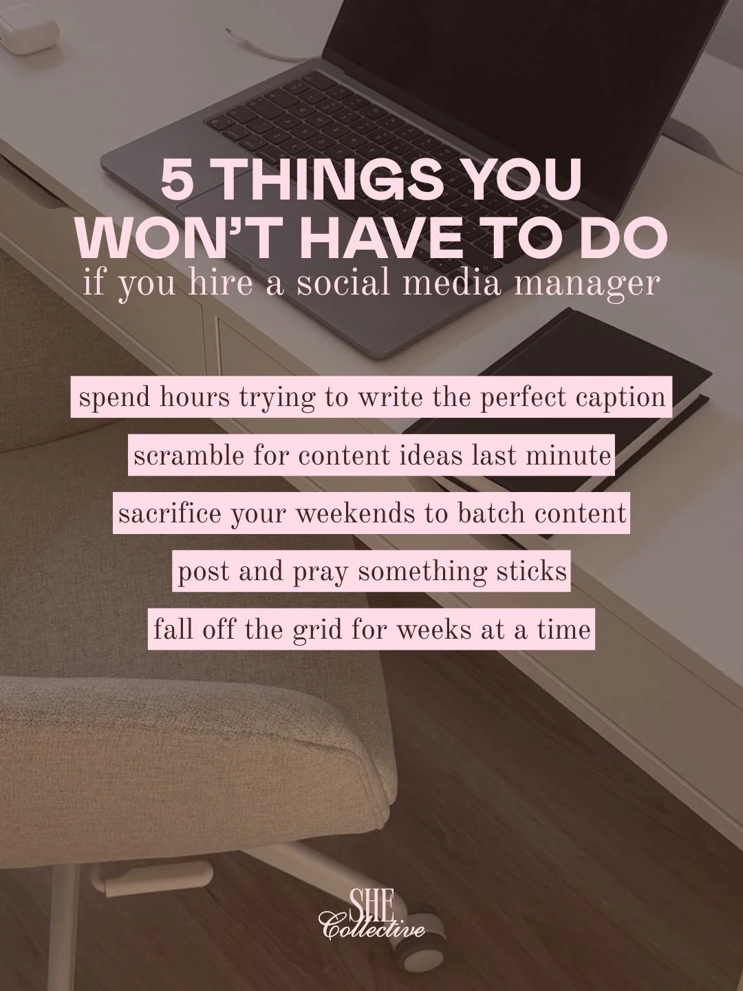 Every female founder has been there... Scrolling for Ideas. Spending hours creating content. Spending even more hours editing the content. Weekends suddenly have passed by in a blink. All of that and you get no results 🫠 

That's when we step in! Im
