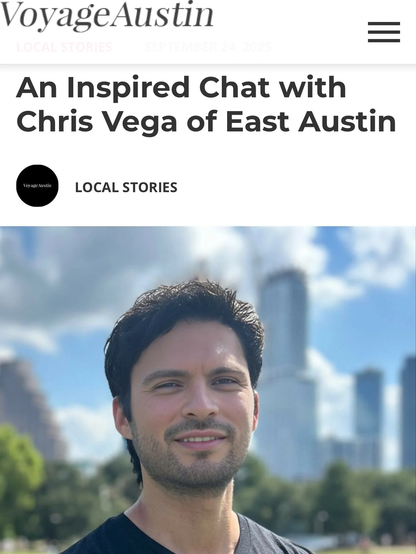 Very excited to share my interview with @voyageaustin! 🙌

I had the opportunity to open up about my story, the journey that led me here, and what I&rsquo;m currently building at AthleX. Grateful for the chance to highlight the work I&rsquo;m so pass