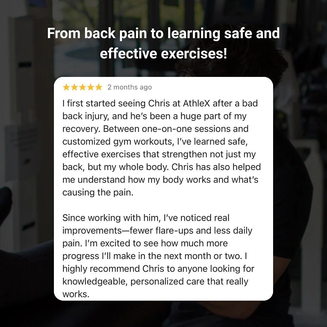Strong backs don&rsquo;t come from avoiding movement, they come from rebuilding it.💪

This client came in struggling with low back pain and a lot of hesitation to move. Instead of only focusing on the pain, we worked on strengthening the entire body