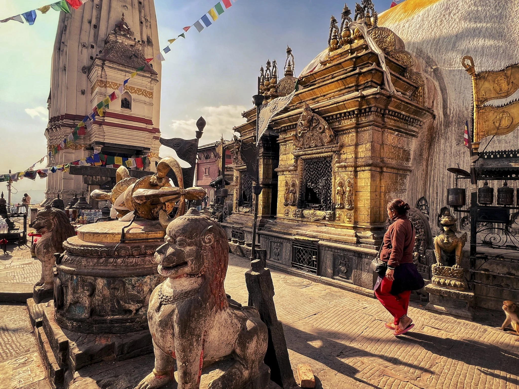 Swayambhunath 30 years later