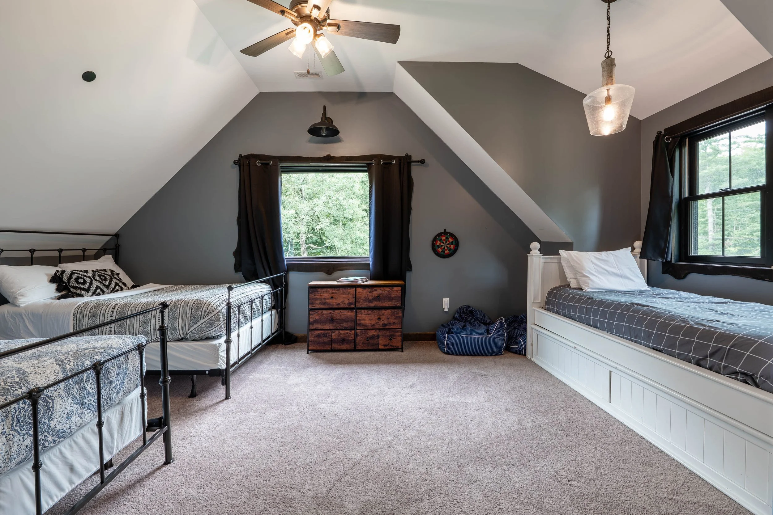 Bedroom 4- Upper Level, 2 Full Beds, 2 Twins