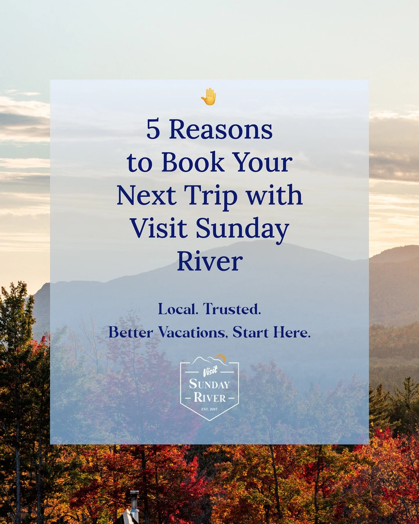 Tired of guessing what you&rsquo;re really getting when you book a vacation rental? 😅
Here&rsquo;s why travelers keep coming back to Visit Sunday River 👇

1️⃣ Real local support &mdash; not a chatbot or call center.
2️⃣ Linens so fresh they practic