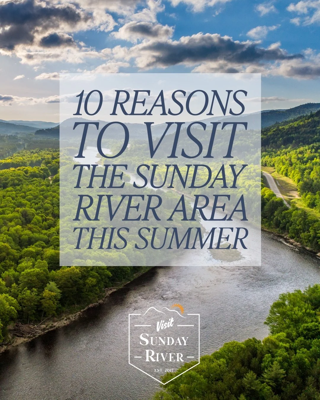 Summer in the Western Maine Mountains is more than just great views ☀️

From scenic chairlift rides and mountain hikes to swimming holes and local festivals- there&rsquo;s no shortage of ways to make memories in the Sunday River and Bethel area. Need