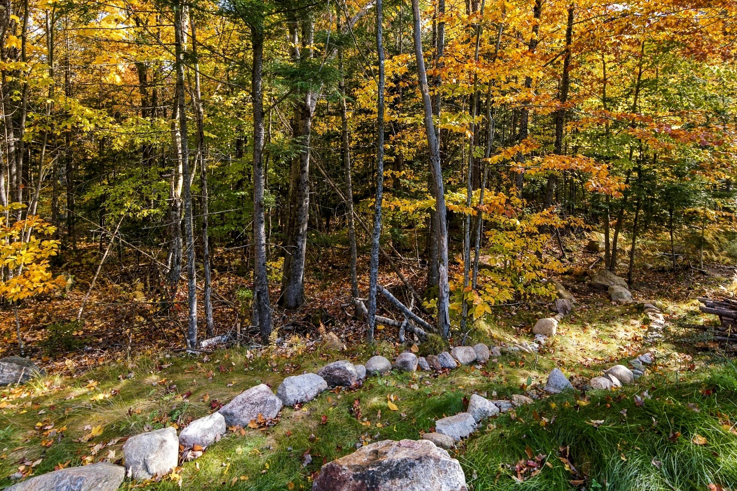 Adventure begins right outside your door! Follow the trail from the property through the woods to the picturesque Artist's Covered Bridge.