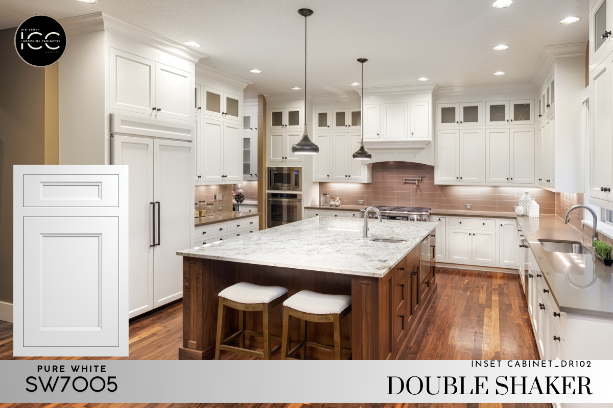 English Inset Double Shaker Cabinets | RTA Kitchen Cabinet | Modern ...