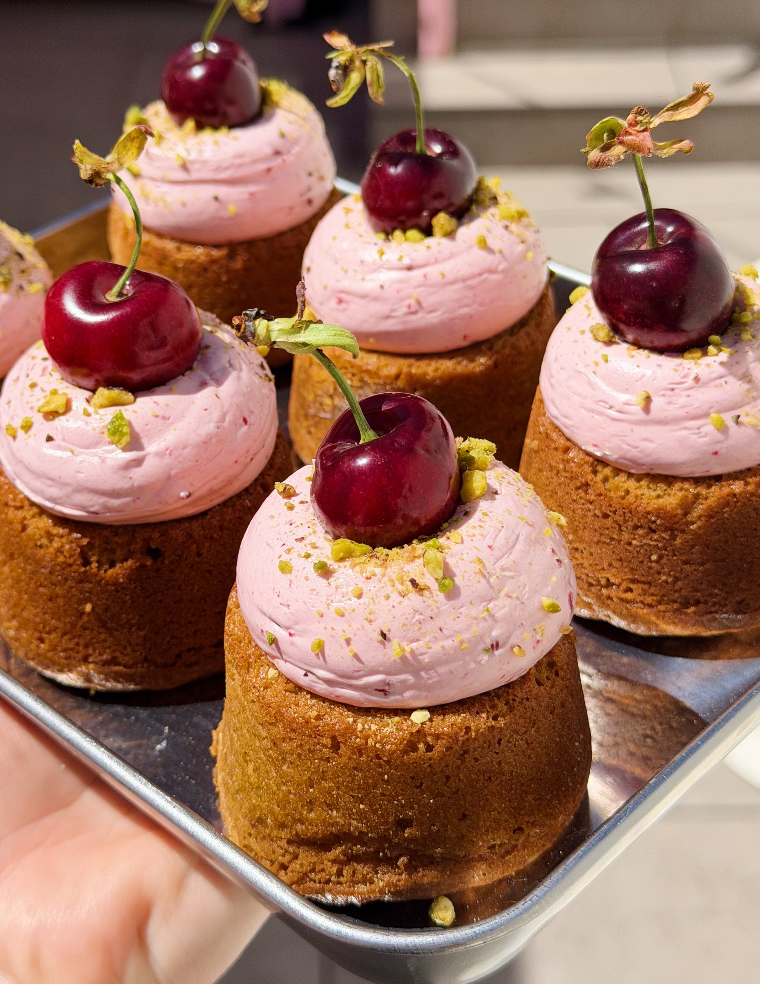 PISTACHIO AND CHERRY 🍒💕

New menu ready for the bank holiday&hellip;