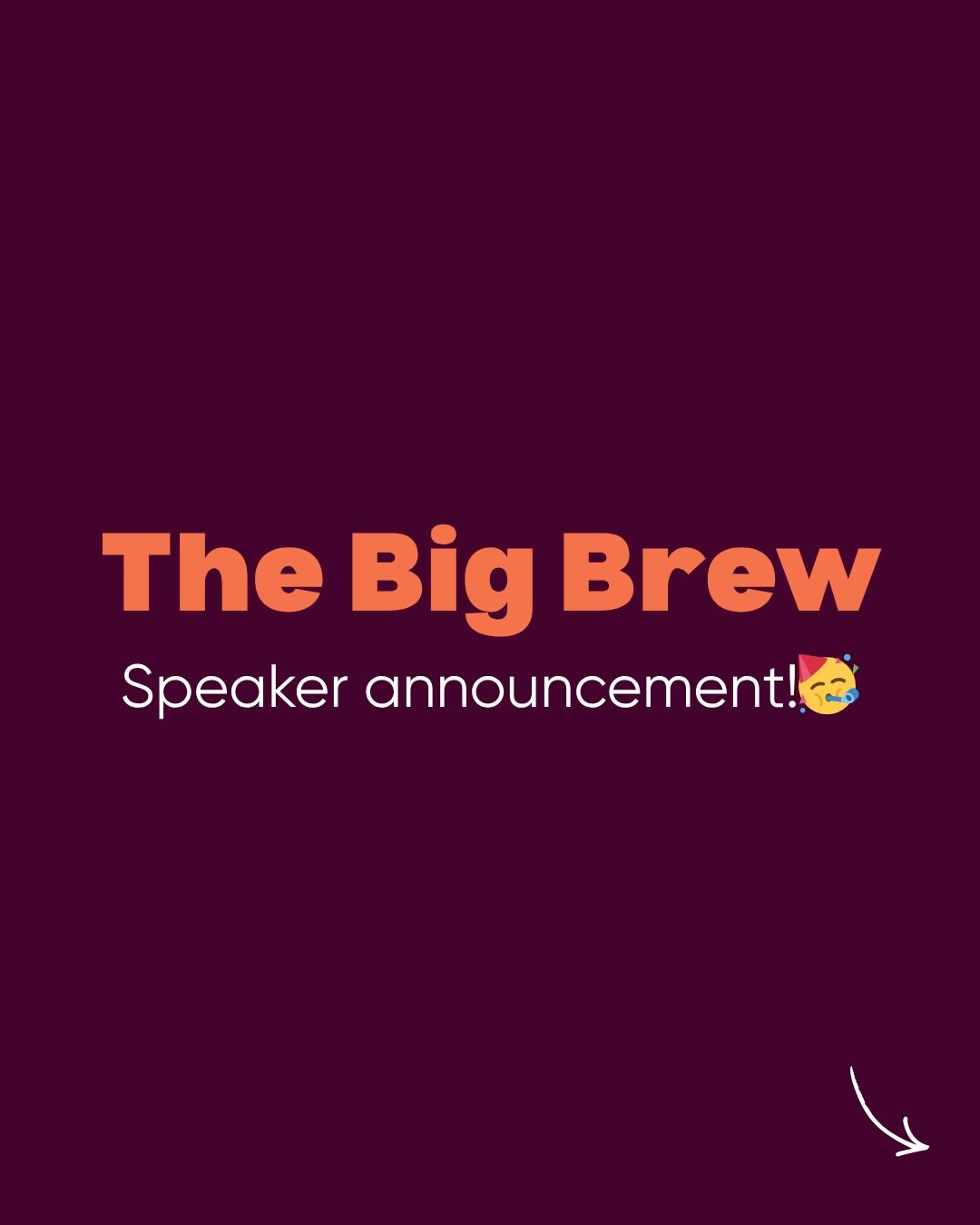 It&rsquo;s time we announced the first speaker for The Big Brew, right?
 
Introducing, our panel discussion &ldquo;Beyond the BS: What it Really Takes to Build Brands That Give a Damn&rdquo;.
 
I&rsquo;m going to be joined by three good business folk