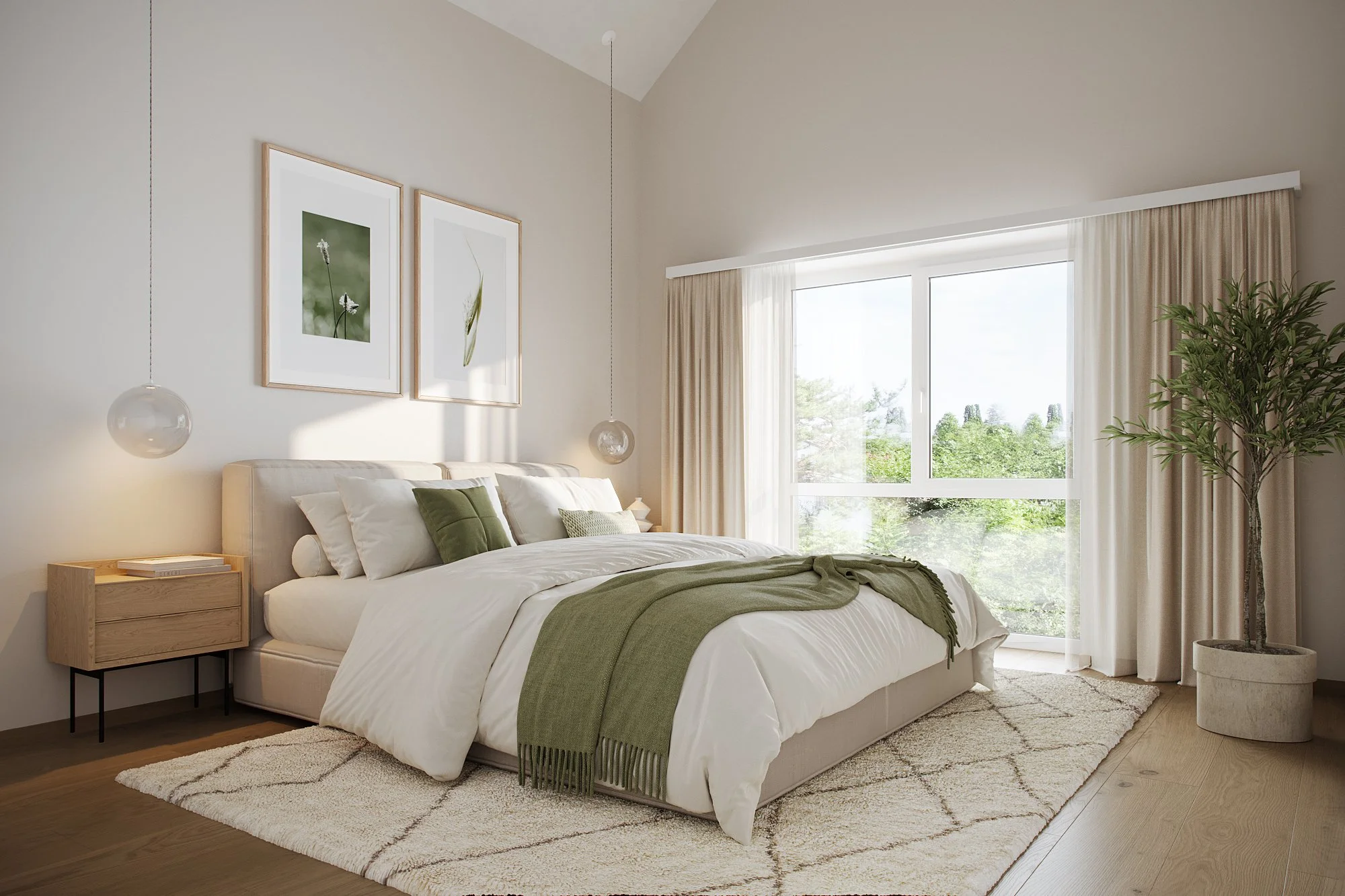 Visualisierung Schlafzimmer