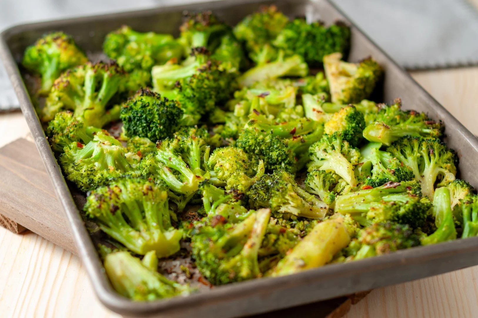 Roasted Sheet Pan Broccoli