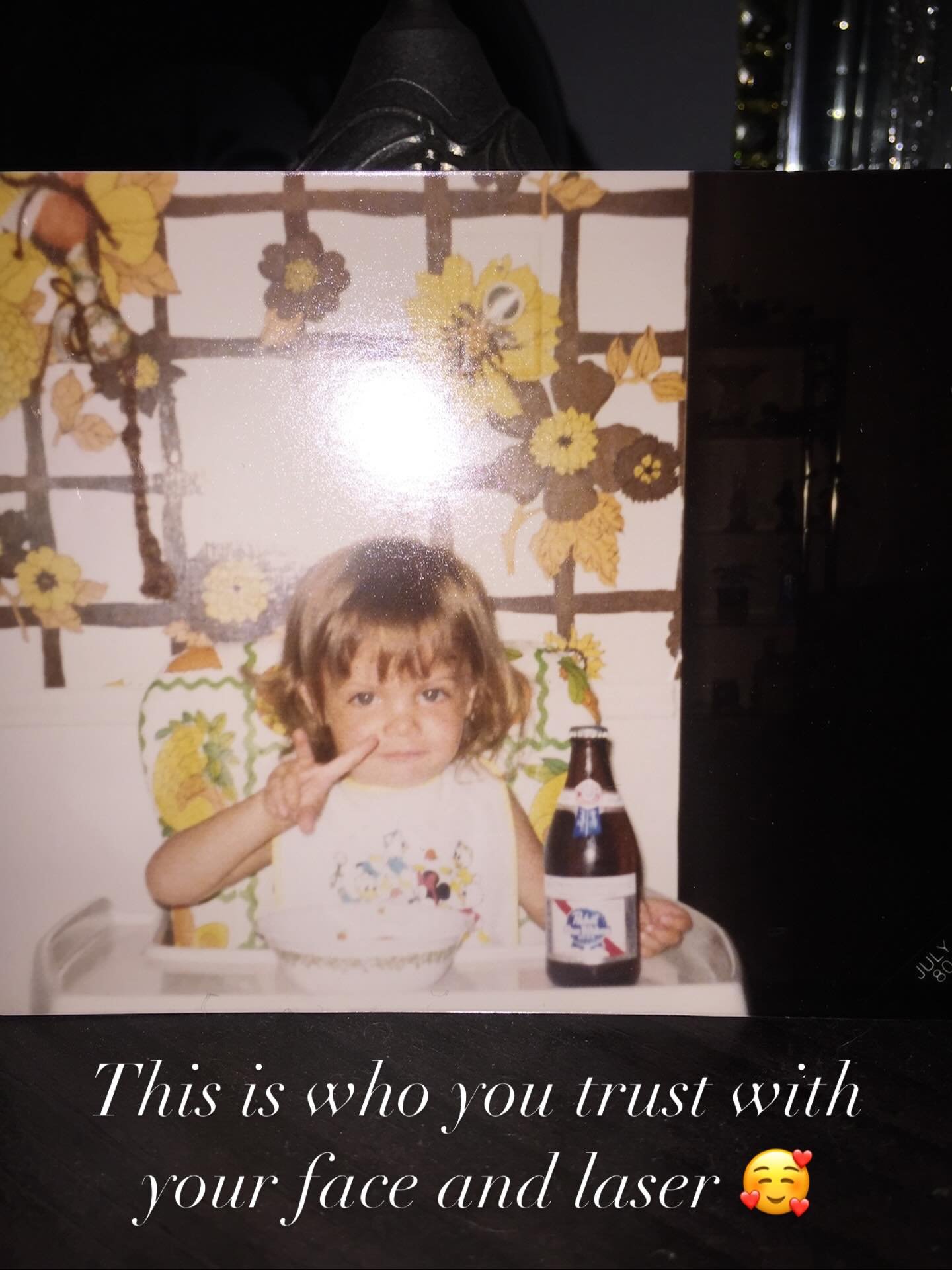 I don&rsquo;t do trends but I love this pic 😎