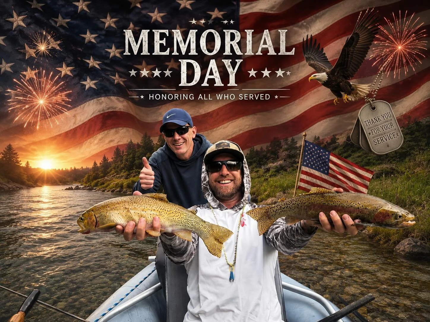 We honor all of those who served and who made the ultimate sacrifice🇺🇸 #montana #memorialday #america