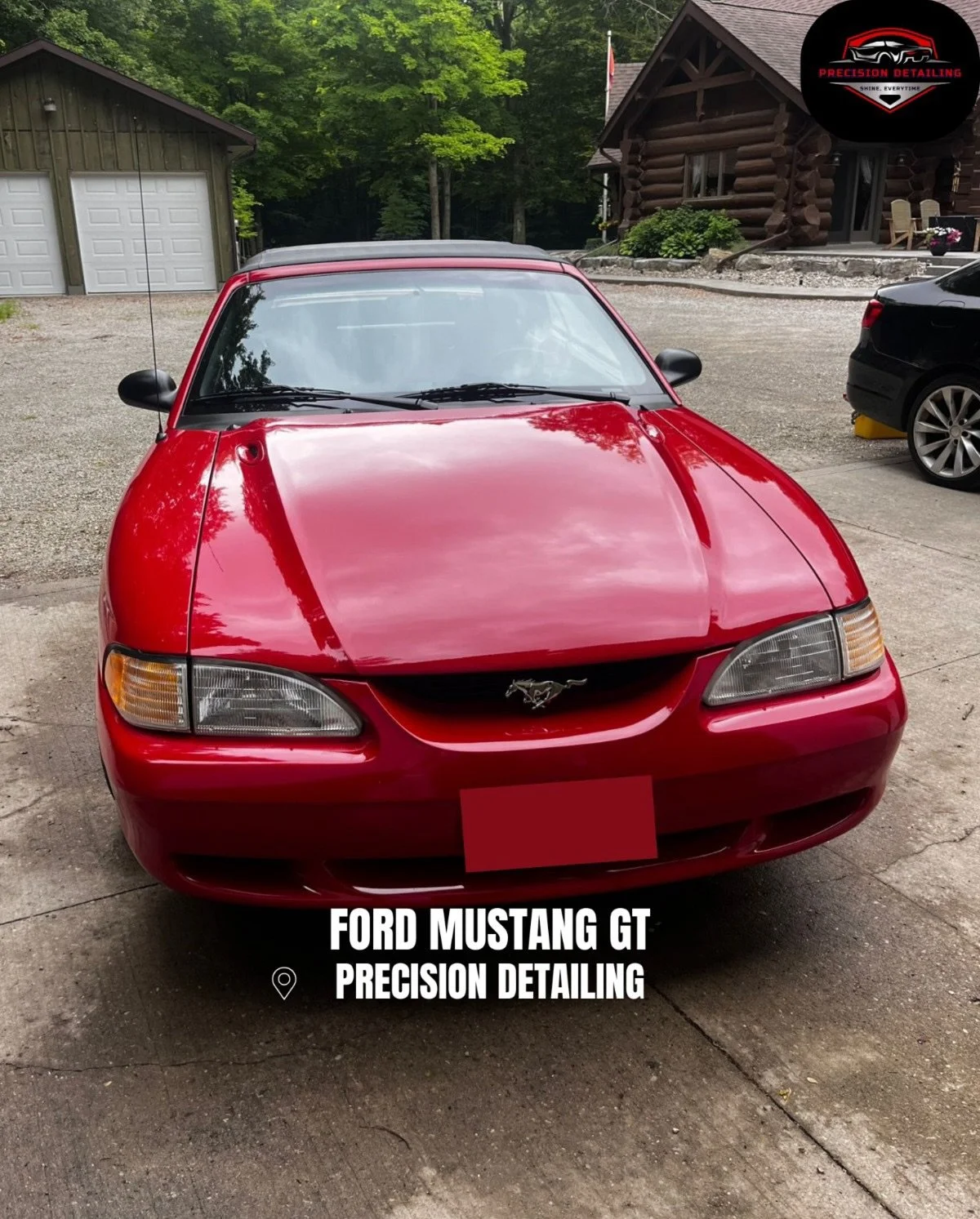 Brought this low kms Mustang back to life! 
It received the Supreme Detail which includes:
- Full Interior &amp; Exterior clean with shine
- Clay bar &amp; Wax
- Shampoo of all carpet
- Engine Bay Deep Clean

Book your appointment today!!
#detailing 