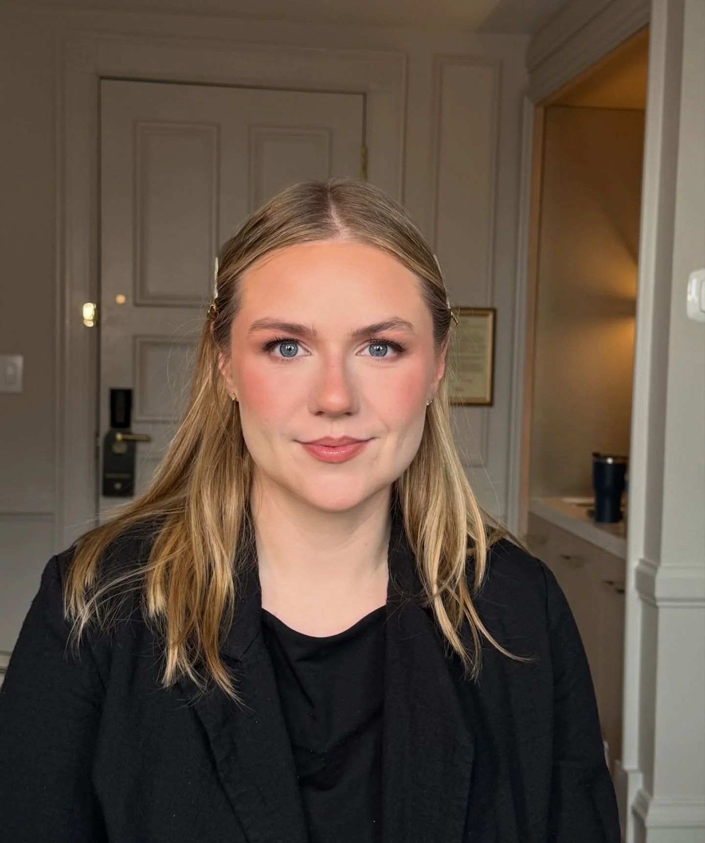 Bridesmaid glam &mdash; I have a feeling this year is going to be all about the pink/peachy blush ✨🌸