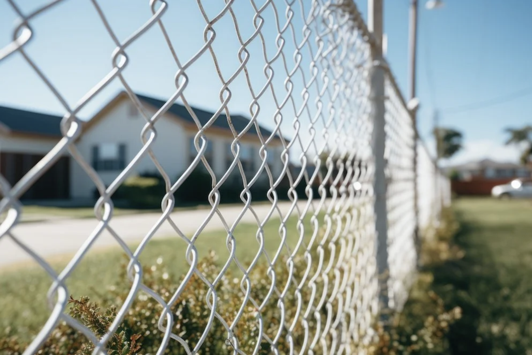 chain-link fence