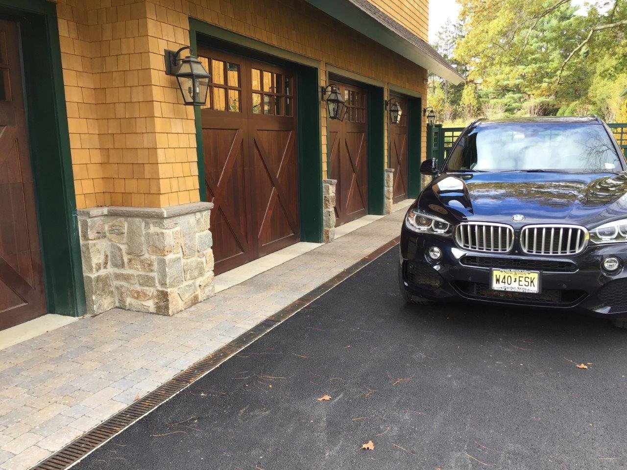 Landscape design for driveways in Chatham, NJ