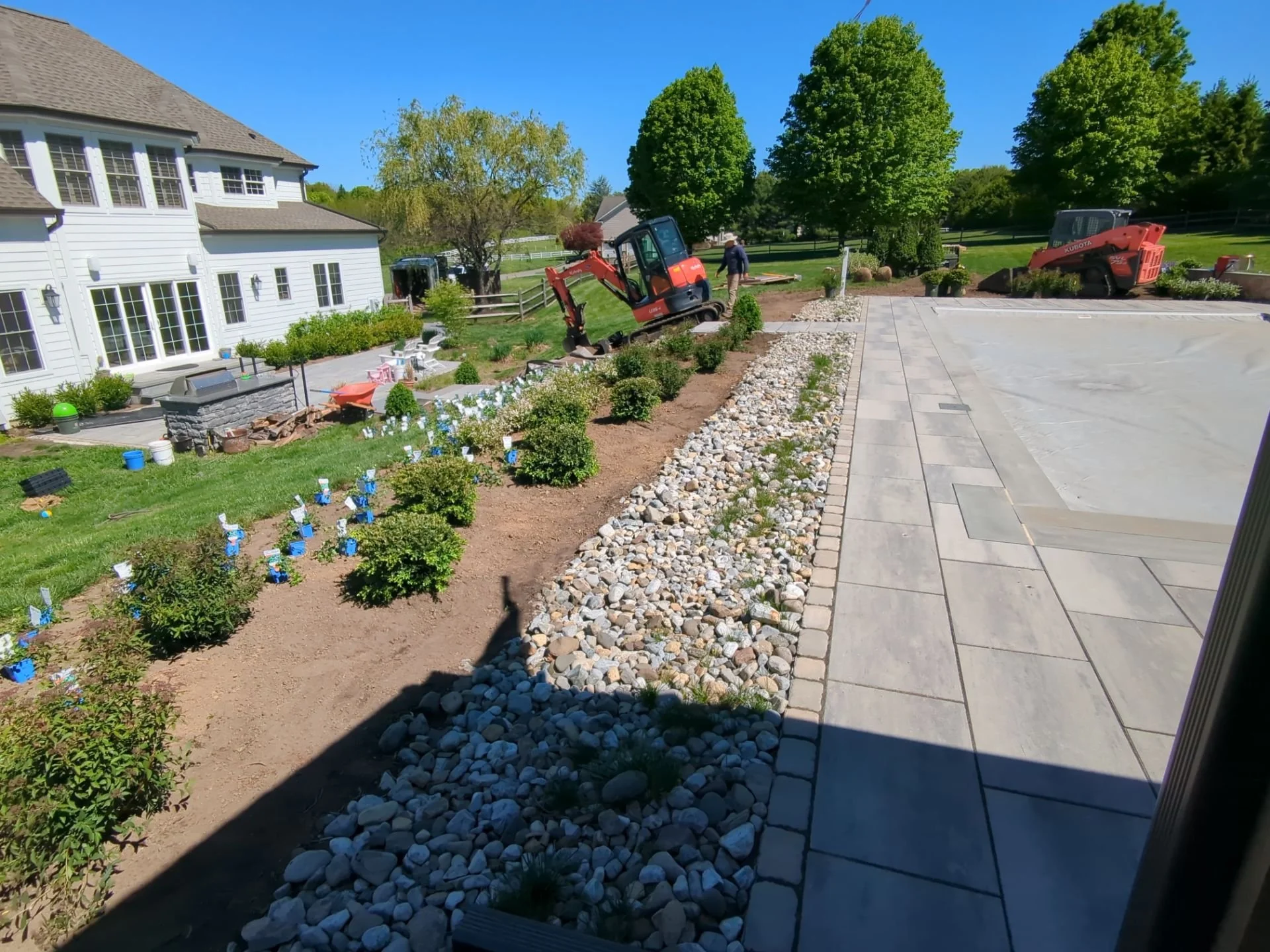 Landscape maintenance and construction by  BTS Landscaping