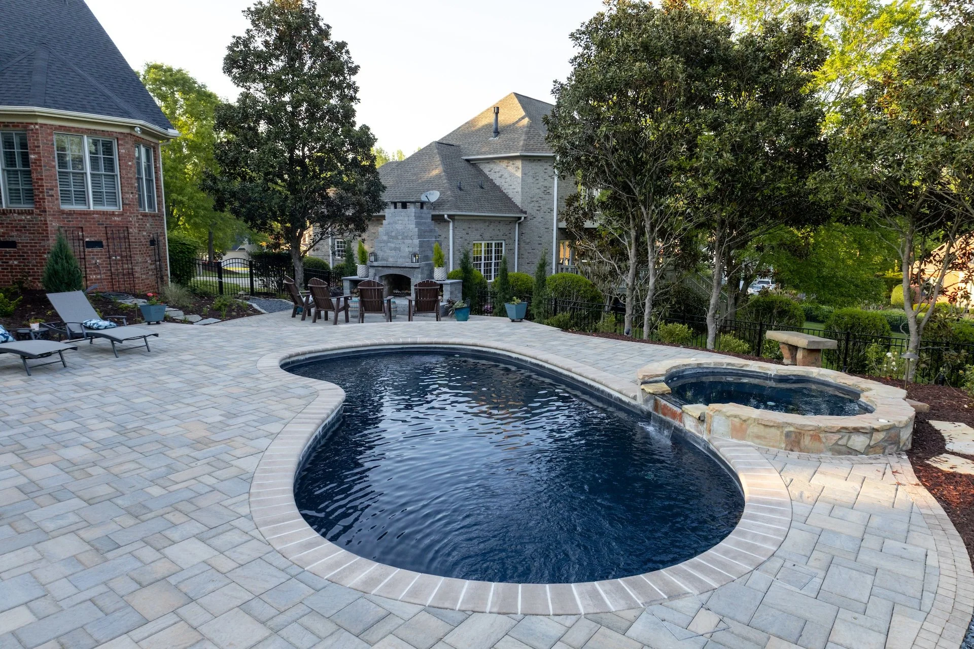 Paver Patio Installation in Portsmouth, RI, When the Patio Is Also a Pool Deck