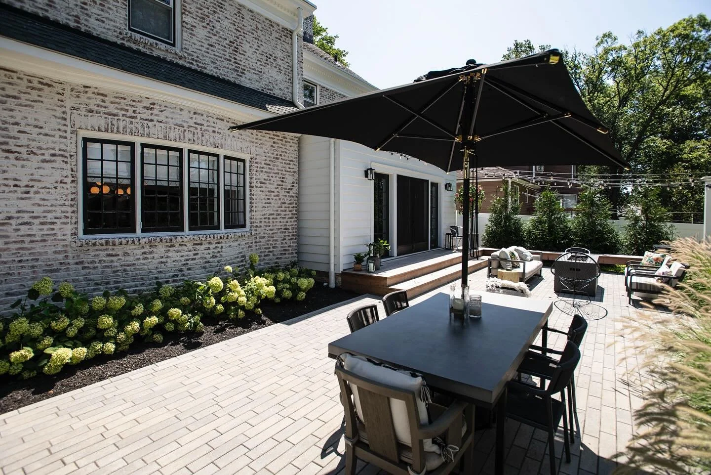It&rsquo;s not only the weather but first and foremost the TIME to enjoy your patio. After Labor Day and back-to-school things will get crazy again. Happy Friday! #happyfriday☀️ #thelemongrasslook #followme