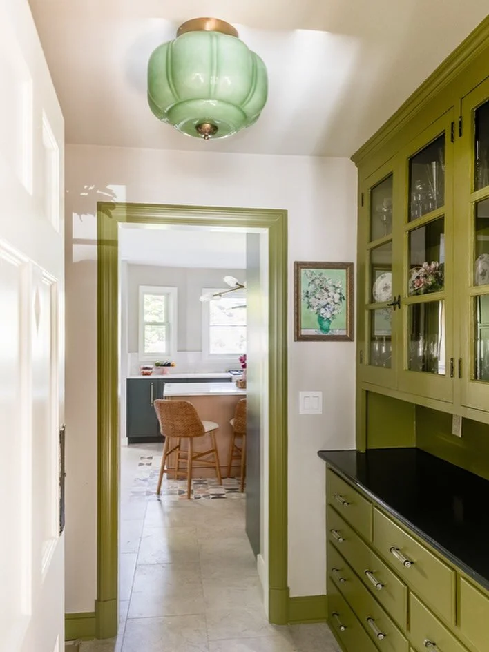 Happy Friday! Just in case last week&rsquo;s post inspired you to decorate, here is another of my favorite examples to treat a special area with special care. Our clients LOVED their butlers pantry, and so did we. It was an imperative to make it look