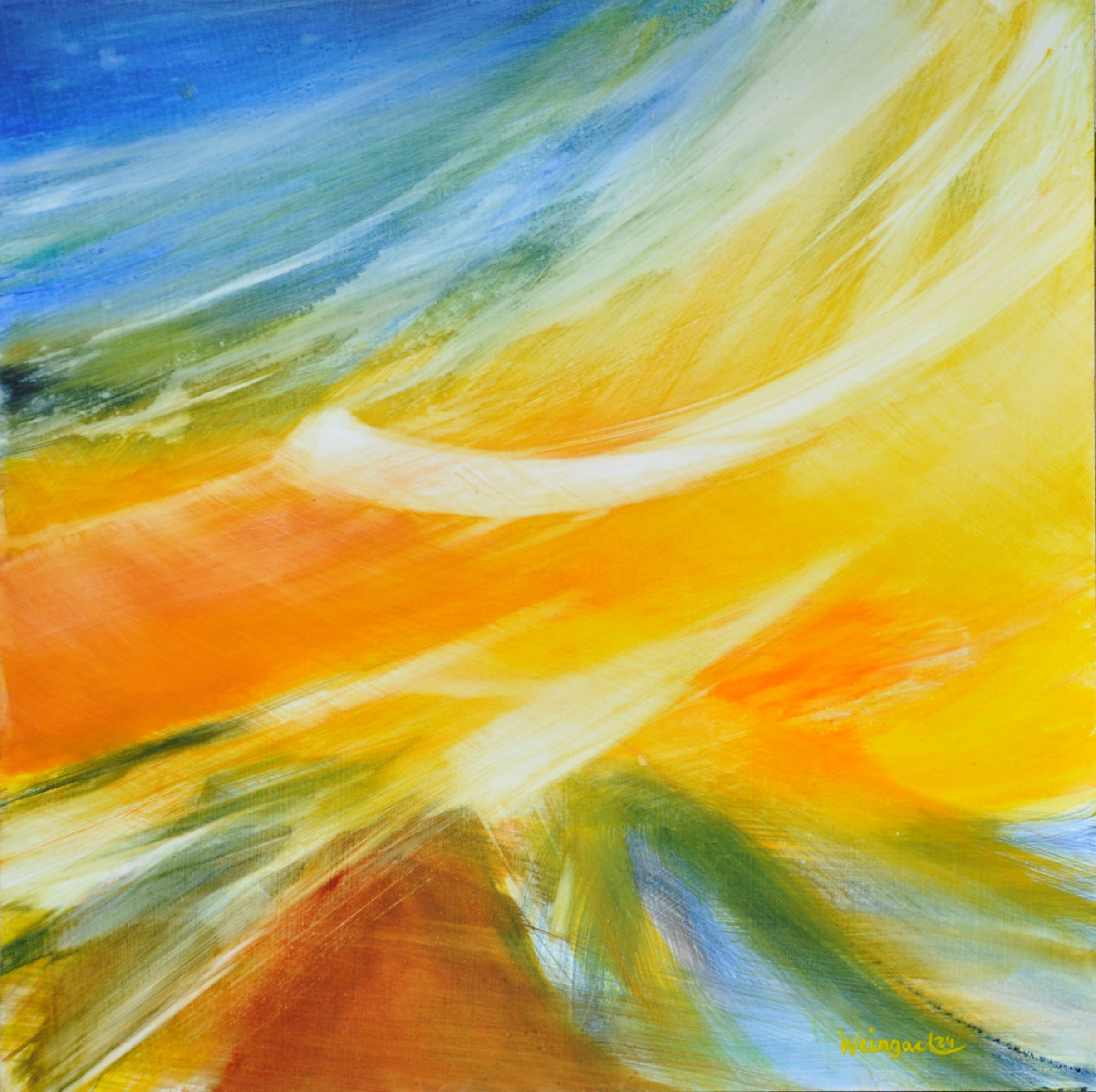Painting by Amouna Irene Weingartner