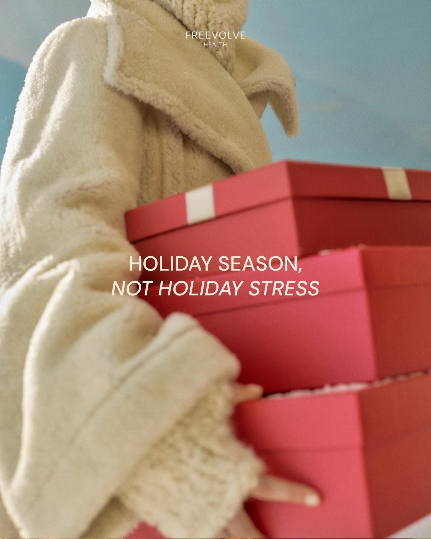 Holiday season, not holiday stress 🤍
What if this December wasn&rsquo;t about squeezing more in, but about softening your daily rhythm?
Less adrenaline. More presence.
Small, intentional moments can change how the season feels.
Save this as a remind