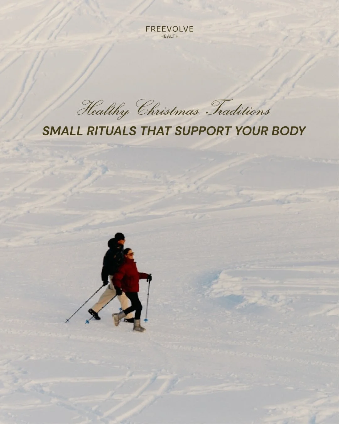 The holidays don&rsquo;t have to mean pressing pause on your health.
It&rsquo;s rarely the food or the missed workouts that create the biggest setback &mdash; it&rsquo;s the &ldquo;I&rsquo;ll start again in January&rdquo; mindset.

Health is sustaine