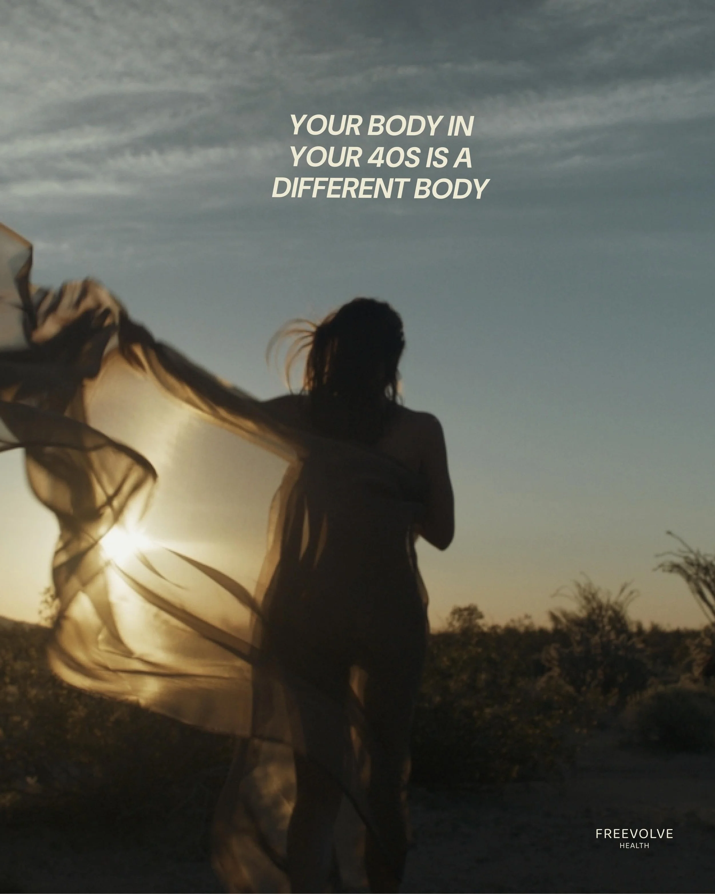 Your body in your 40s is not failing you - it&rsquo;s asking for a different kind of care. ✨

What worked in your 20s may not work anymore, and that&rsquo;s okay. This season is less about quick fixes and more about building strength, energy, resilie