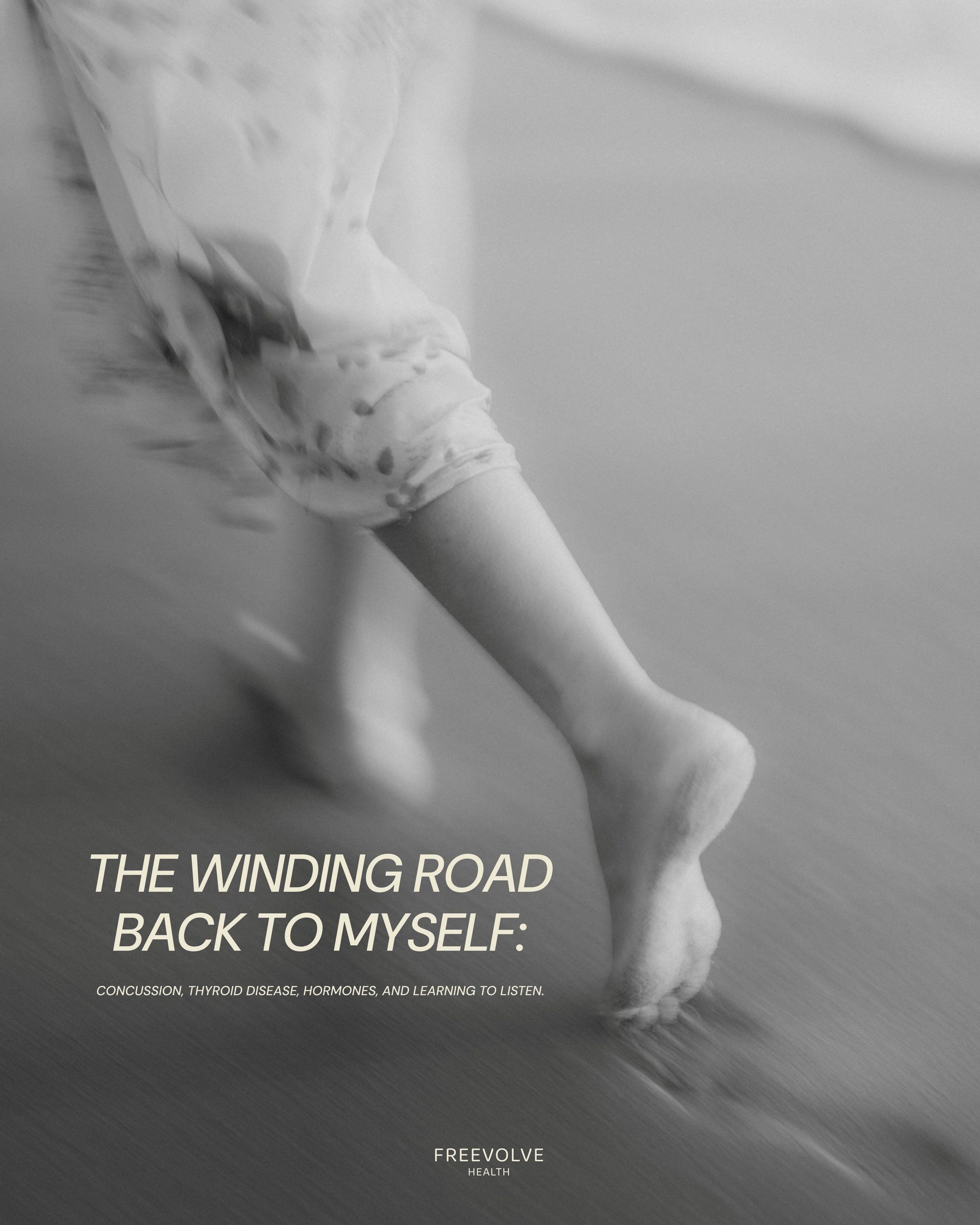Healing isn&rsquo;t a straight line.

A concussion became the beginning of a much deeper health journey, one that taught me to slow down, listen, and reconnect with myself.

The winding road back to myself. 🤍

#HealingJourney #ConcussionRecovery #Th