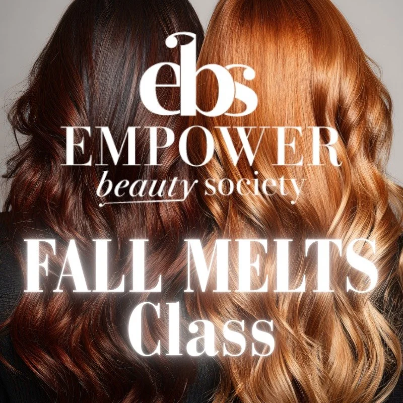 📣NEW CLASS ANNOUNCEMENT📣
🍁🍂FALL MELTS CLASS🍂🍁

🗓SEPTEMBER 22 - 10AM-1PM🗓

Step into the season with rich, dimensional tones and seamless blends! In this look &amp; learn class, you&rsquo;ll learn how to create the perfect fall-inspired color 