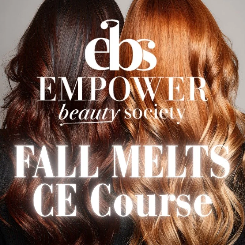 📣NEXT WEEK! SIGN UP TODAY!📣

🍁🍂FALL MELTS CLASS🍂🍁

🗓SEPTEMBER 22 - 10AM-1PM🗓
Step into the season with rich, dimensional tones and seamless blends! In this look &amp; learn class, you&rsquo;ll learn how to create the perfect fall-inspired col