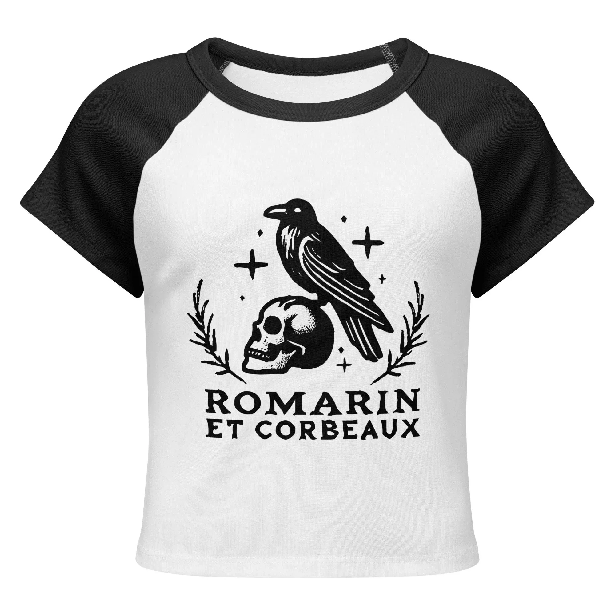 Women’s micro rib raglan baby tee