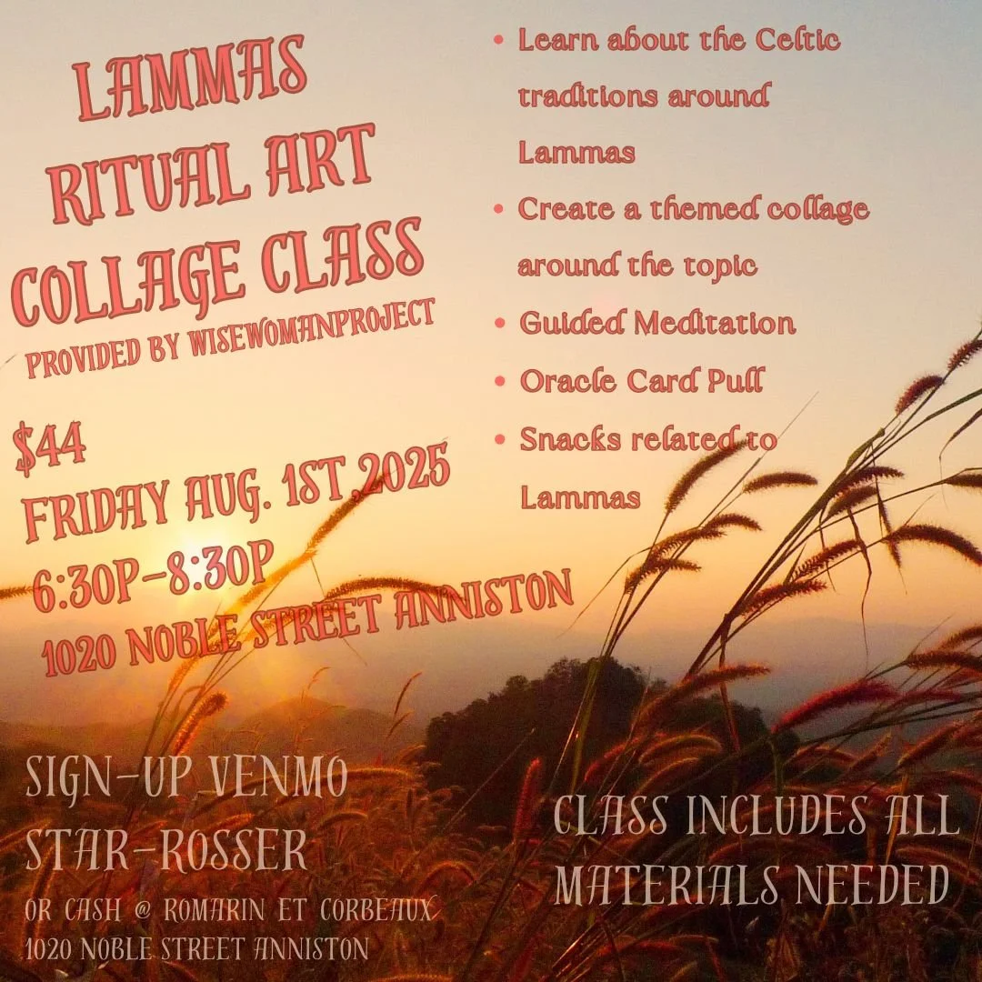 Lammas Ritual Art Collage Class