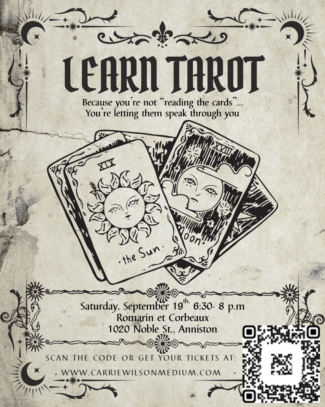 Learn Tarot! All levels welcomed