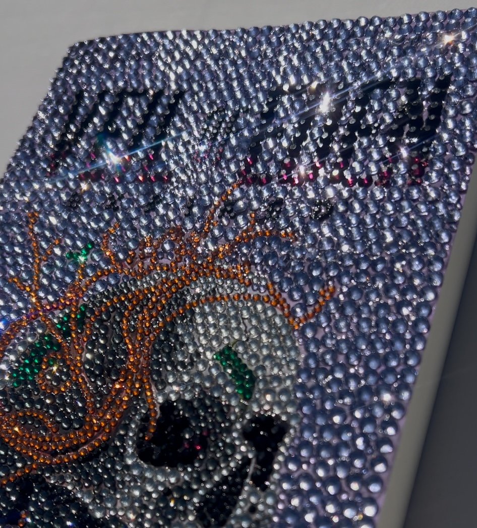 Close up and clear Exclusive Rhinestone-Covered Book – Limited Edition by Andra