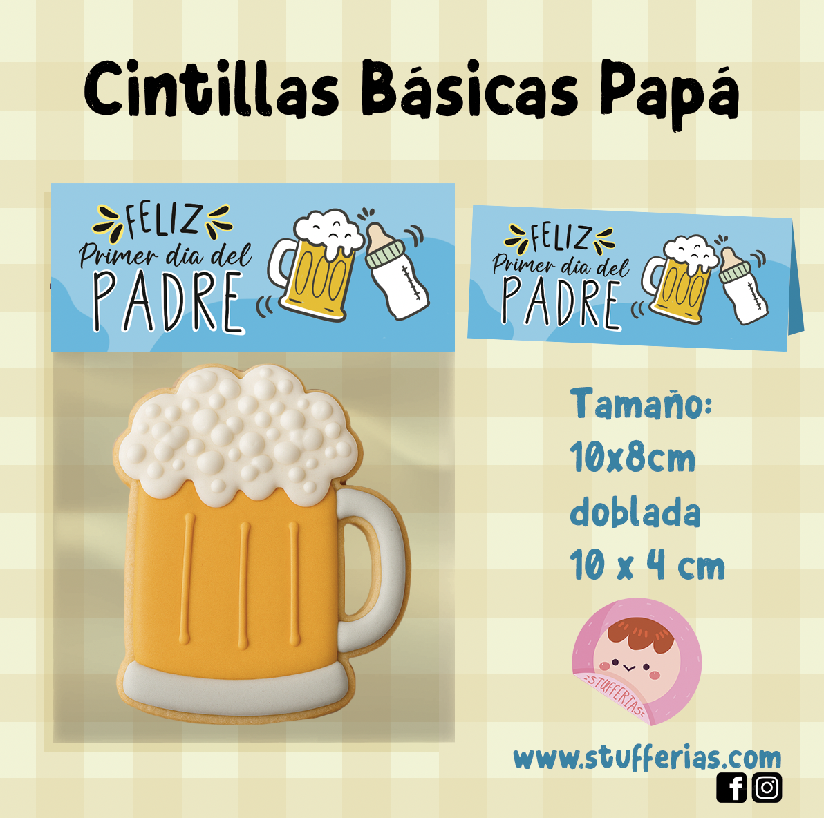 Cintillas básicas Papá (tabloide)