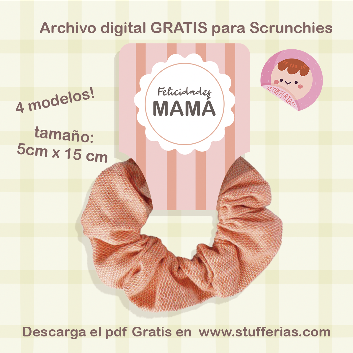 Etiquetsa para Scrunchies Gratis