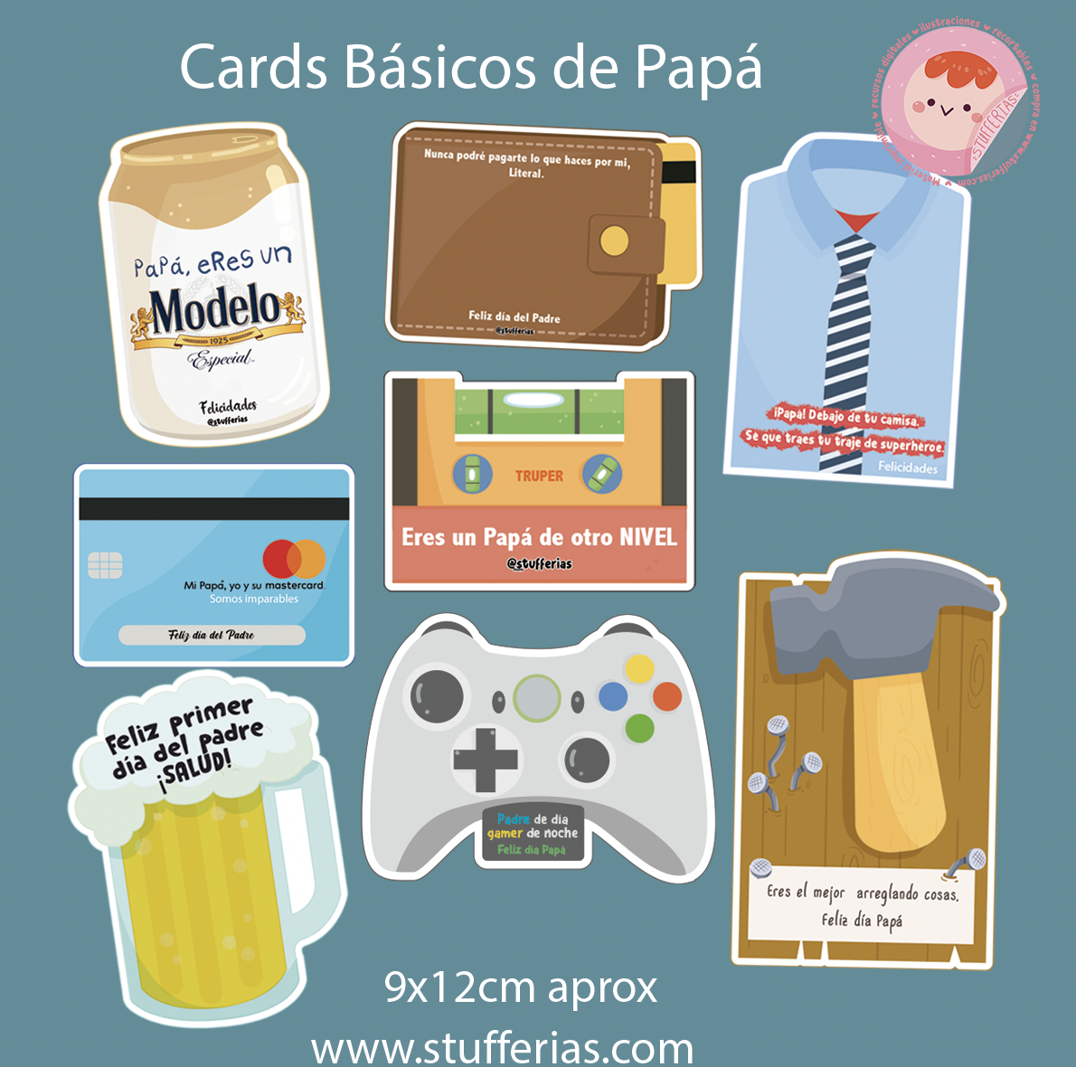 Cards Básicos de Papá (Tabloide)