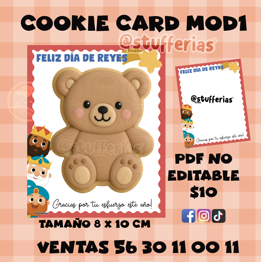COOKIE CARD REYES TABLOIDE