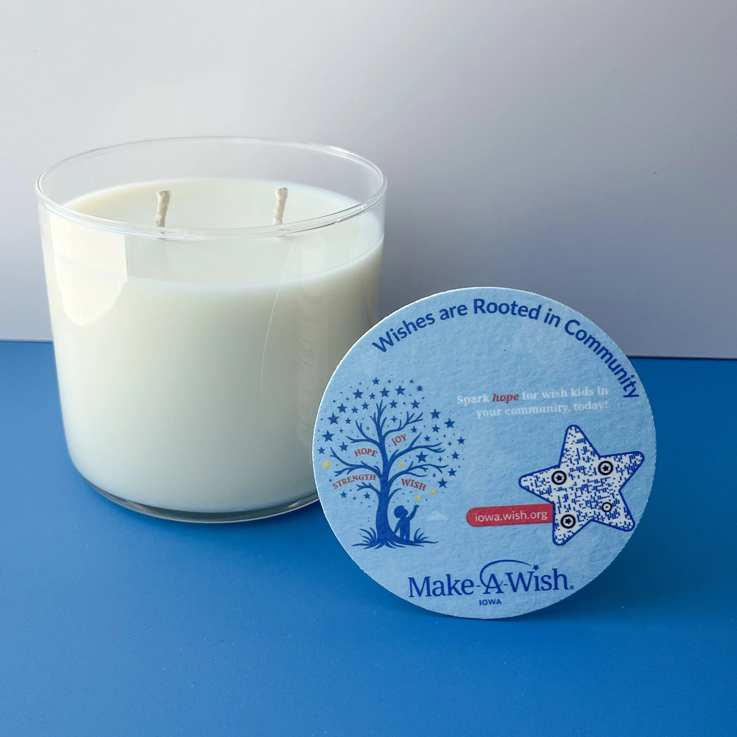Make-A-Wish Custom Candle - Pre-order