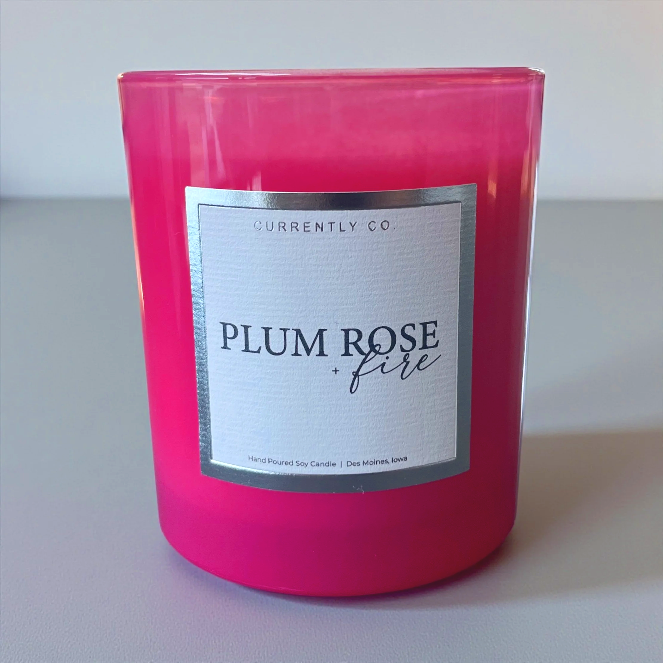 Valentine's Day Plum Rose + Fire