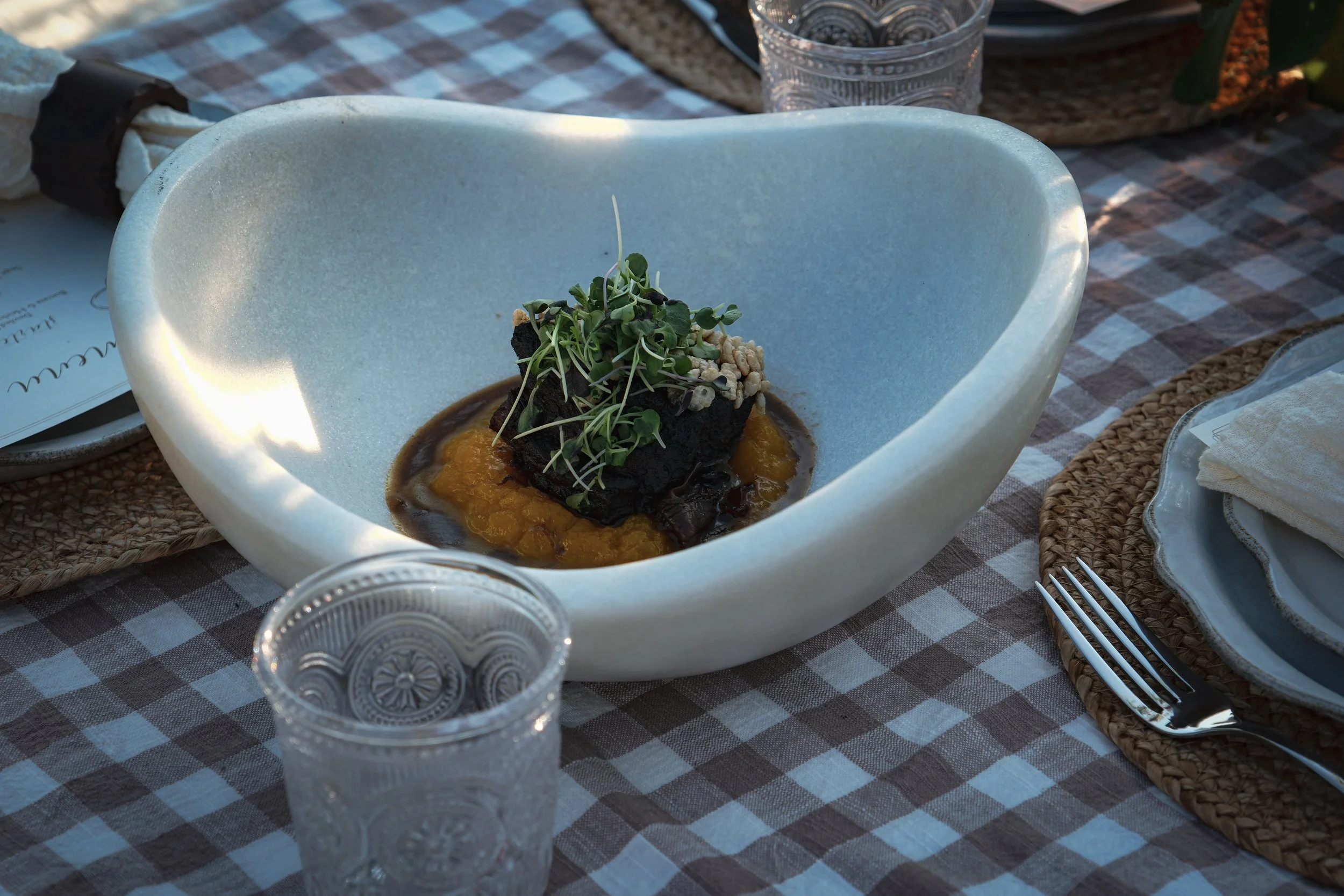 Tasty Table - Event Catering - Gourmet Dinner - Chef - Cooking - Culinary - Short Rib - Fall Theme - Farm to Table - Braised Short Rib