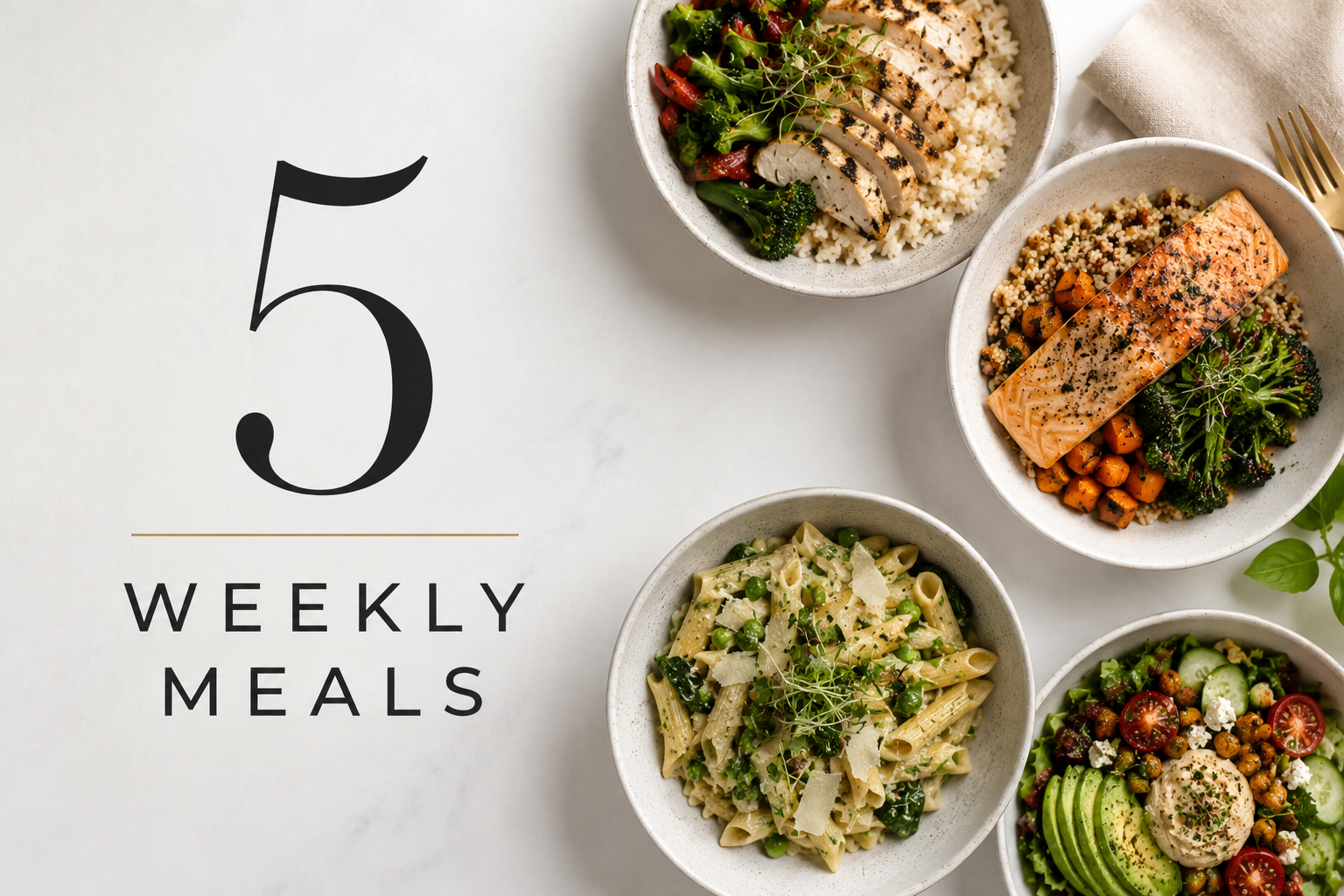 5 Weekly Meals