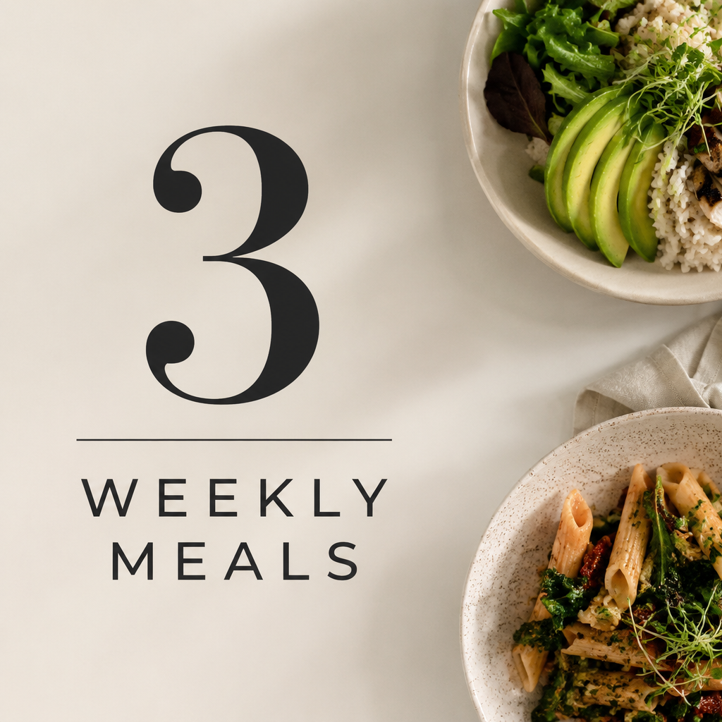 3 Individual Meals