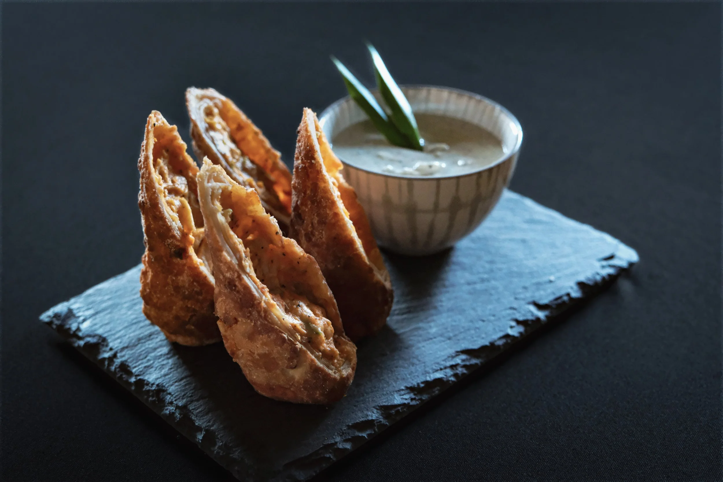 Tasty Table - Event Catering - Gourmet Dinner - Appetizers - Cheesesteak Eggroll - Culinary - Buffalo Chicken - Cocktail Hour - Farm to Table.jpg
