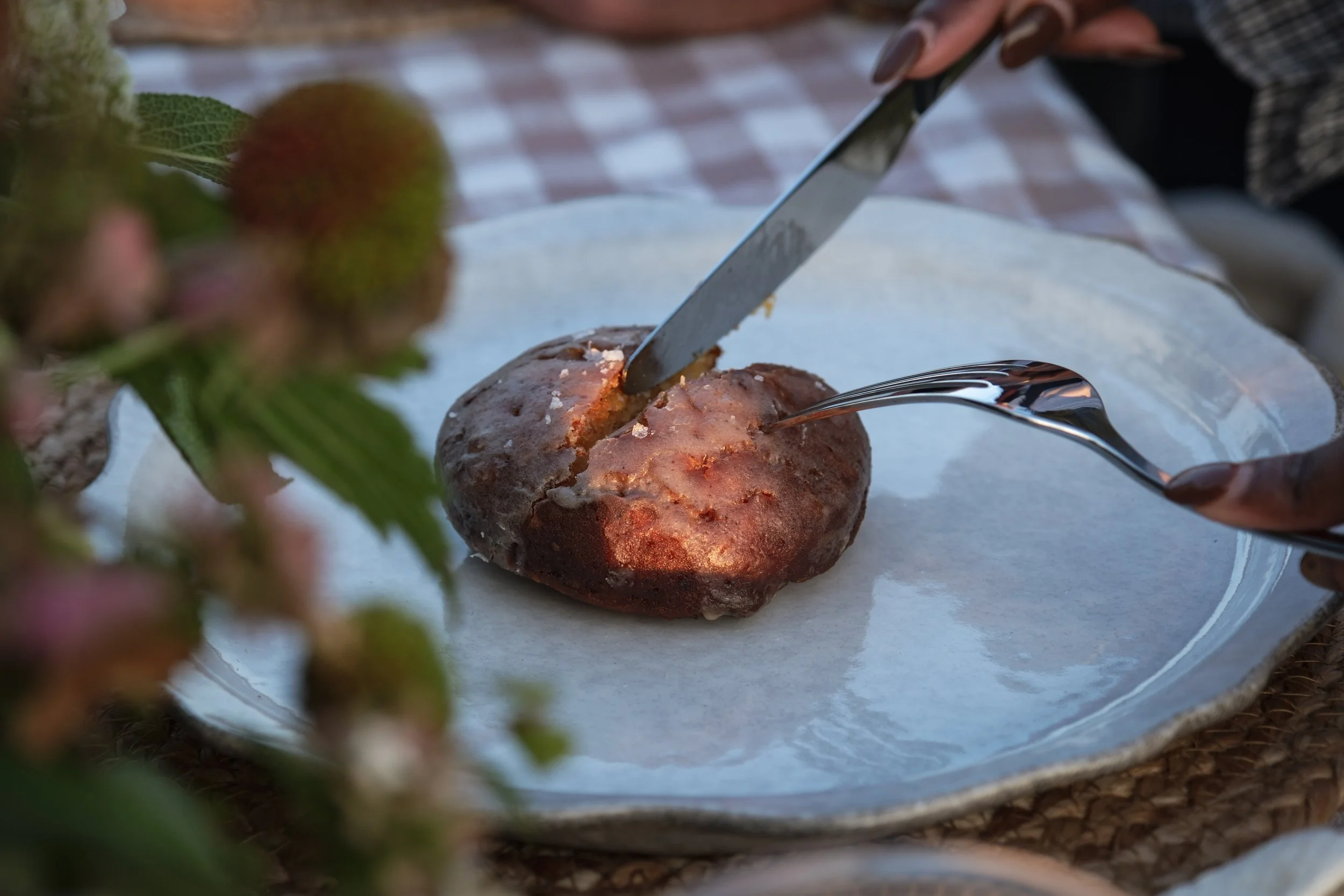 Tasty Table - Event Catering - Gourmet Dinner - Dessert - Pumpkin Donut - Culinary - Pumpkin Spice - Fall Theme - Farm to Table