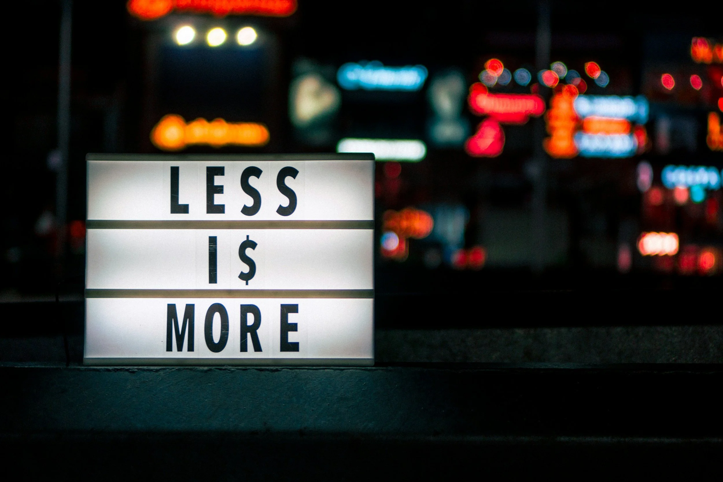 Clients don’t want more. They want less, said better