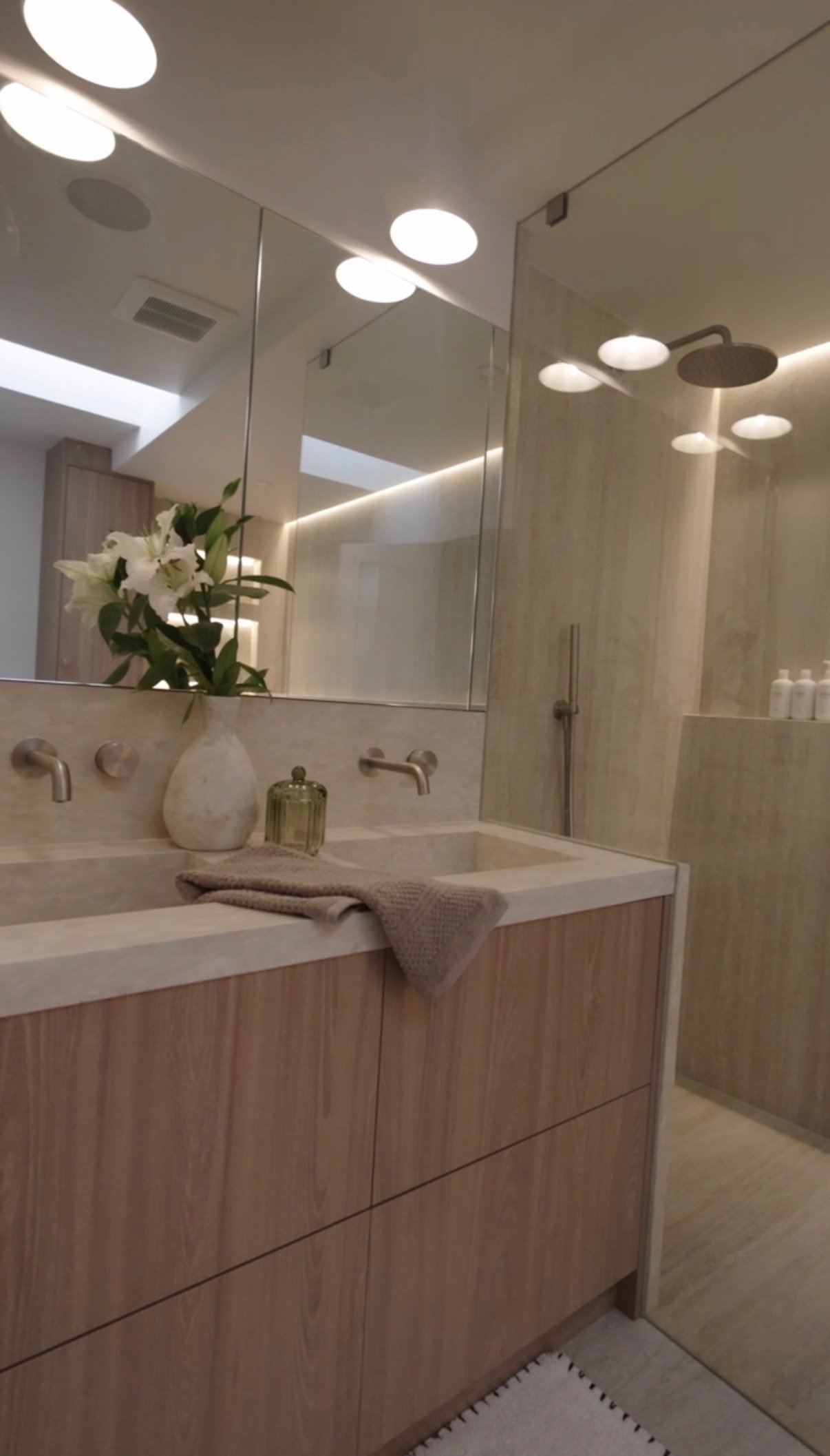 Scandinavian Inspired Ensuite Bathroom Renovation in Toronto